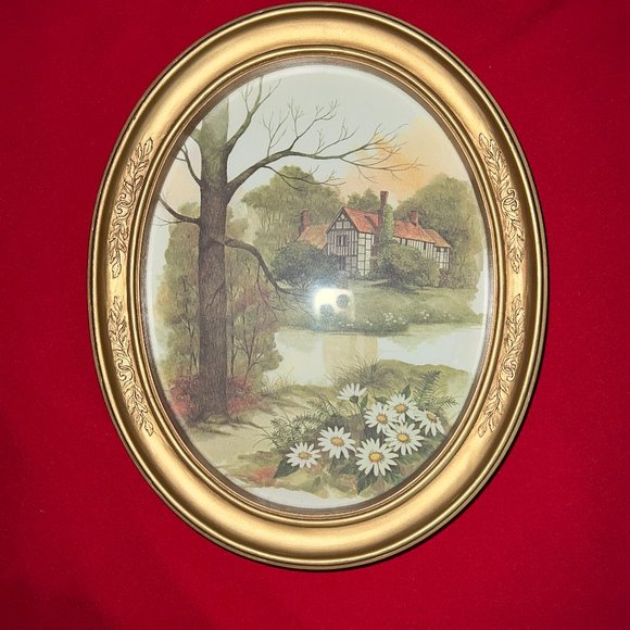 Vintage Oval Antique